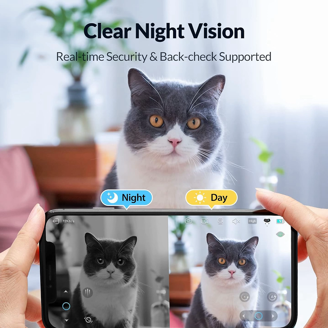 1080P WiFi Security Camera with AutoTracking